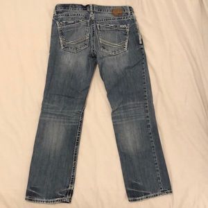 Men’s BKE Jake Straight 34R Medium Wash Jeans